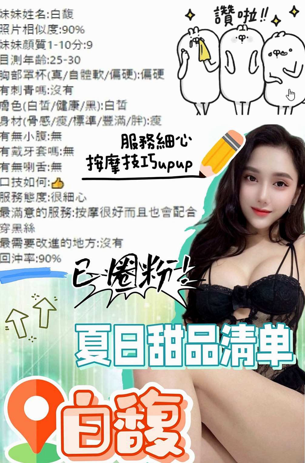 鳳山找小姐：娜美 |勾魂熟女兼職|169cm|53kg|C杯|22y|